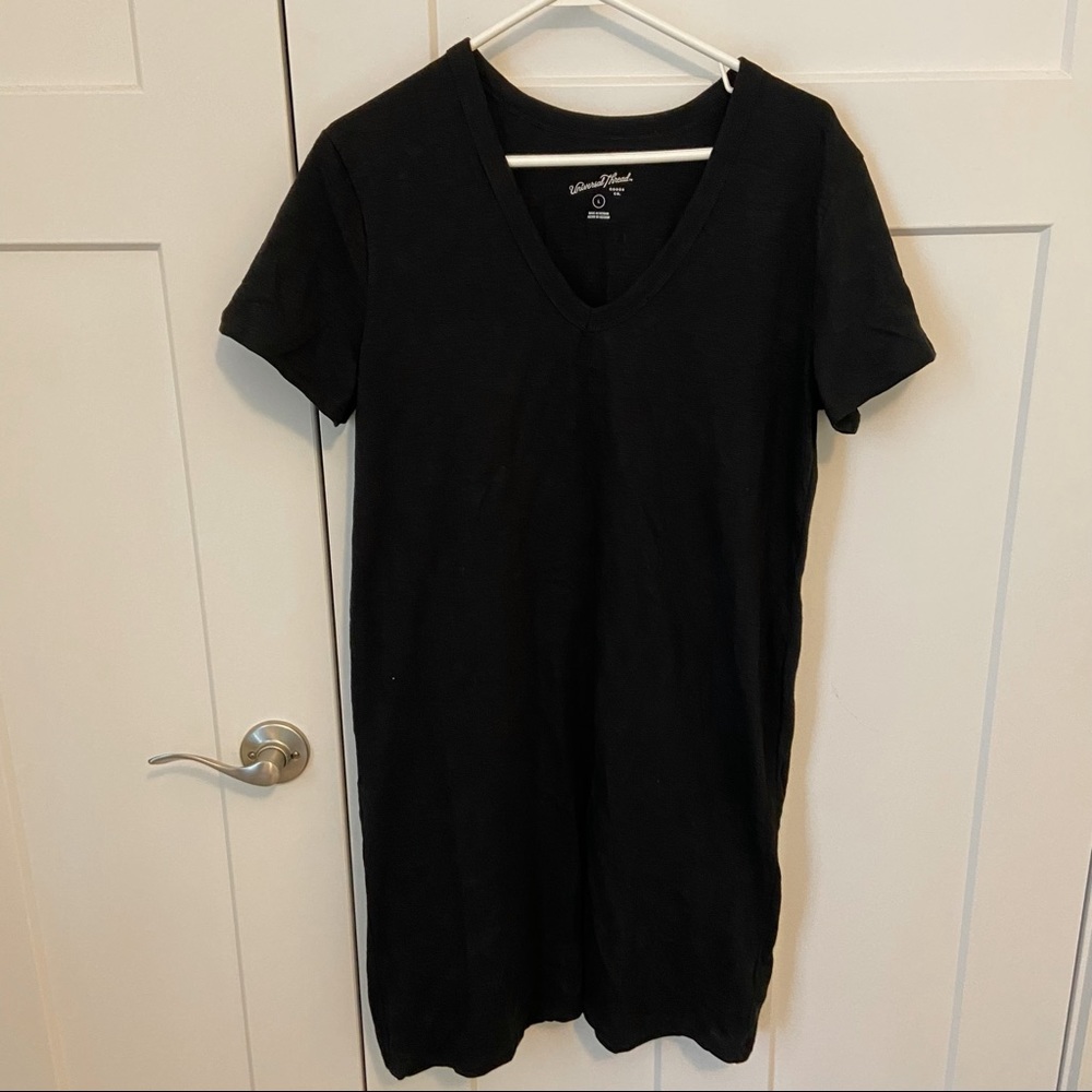 UNIVERSAL THREAD BLACK T-SHIRT DRESS | NWT